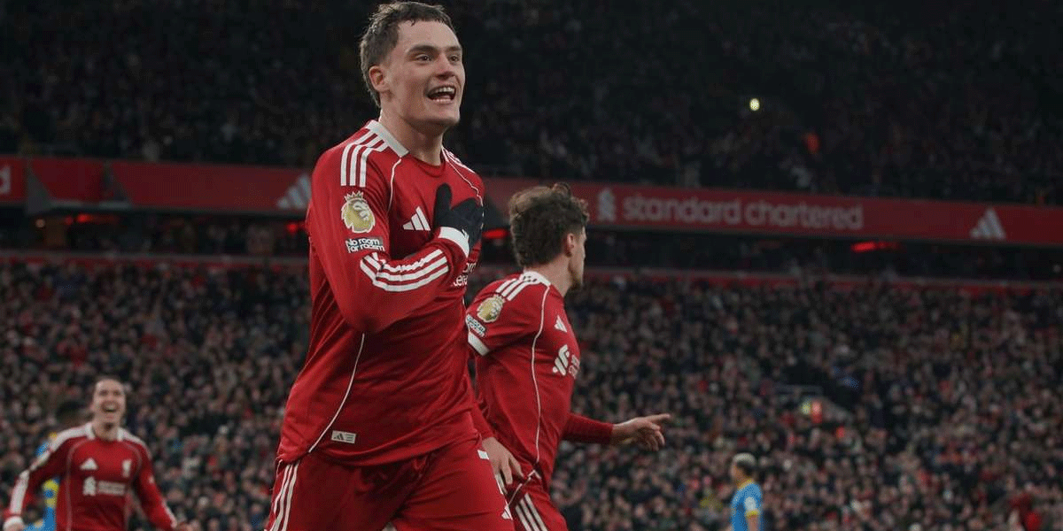 Gol Perdana Florian Wirtz Warnai Kemenangan Liverpool di Anfield