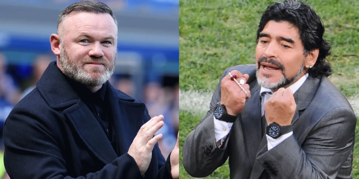 Wayne Rooney dan Pertemuan Tak Terduga dengan Maradona Wayne Rooney dan Pertemuan Tak Terduga dengan Maradona